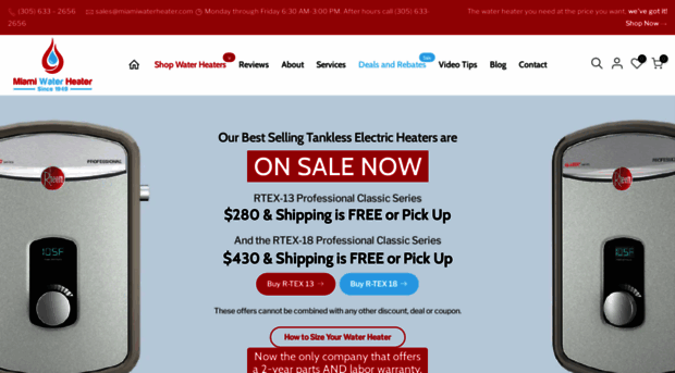 miamiwaterheater.com