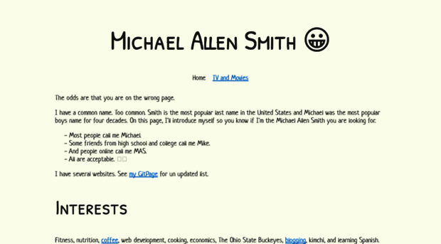 michaelallensmith.com