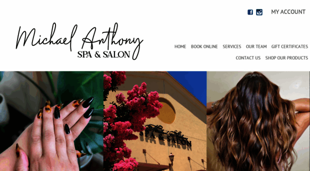 michaelanthonyspaandsalon.com