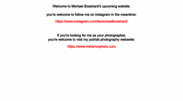 michaelbosshard.com