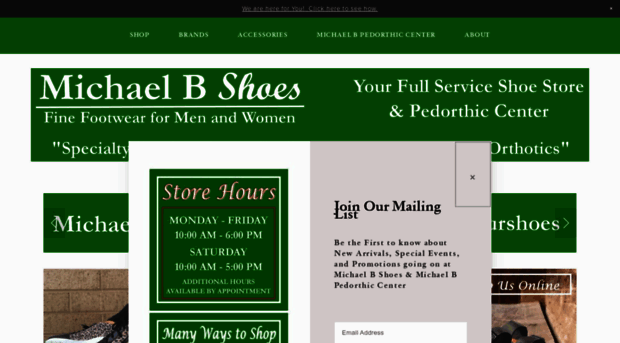 michaelbshoes.com