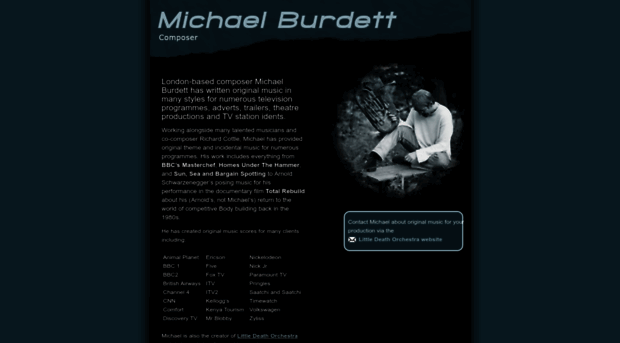 michaelburdett.com