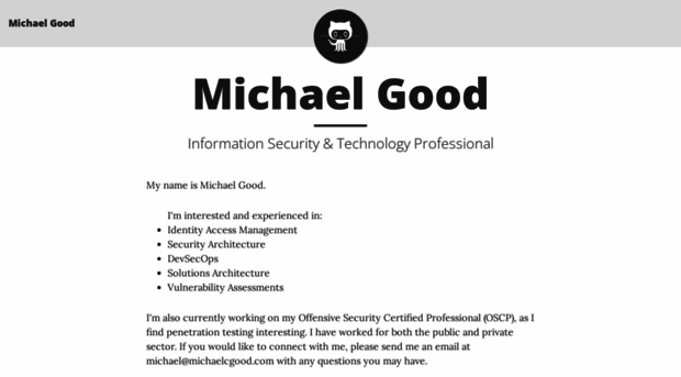 michaelcgood.com