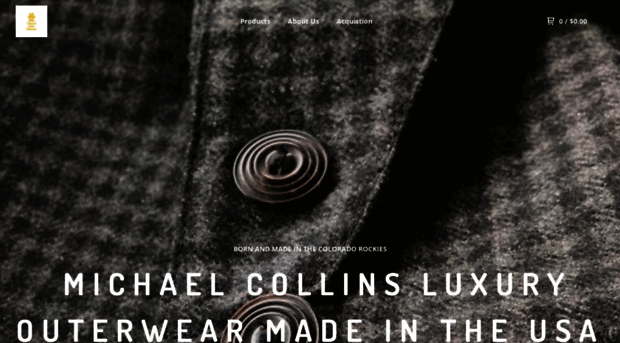 michaelcollinsouterwear.com