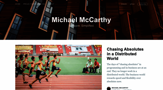 michaelgmccarthy.com