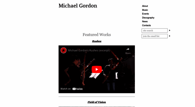 michaelgordonmusic.com