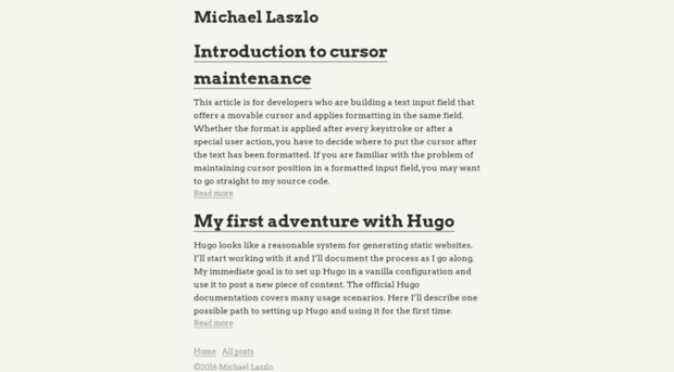 michaellaszlo.com