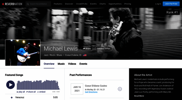 michaellewismusic.com