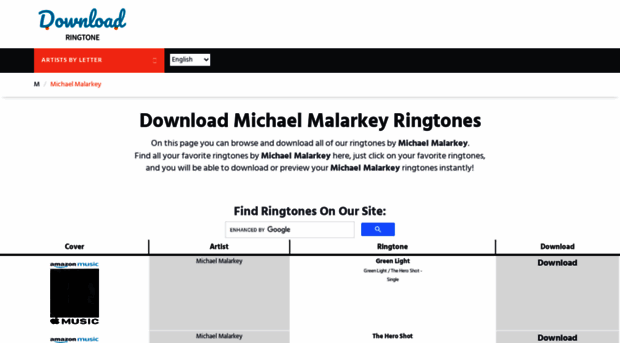 michaelmalarkey.download-ringtone.com