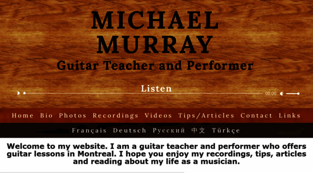 michaelmurrayguitar.com