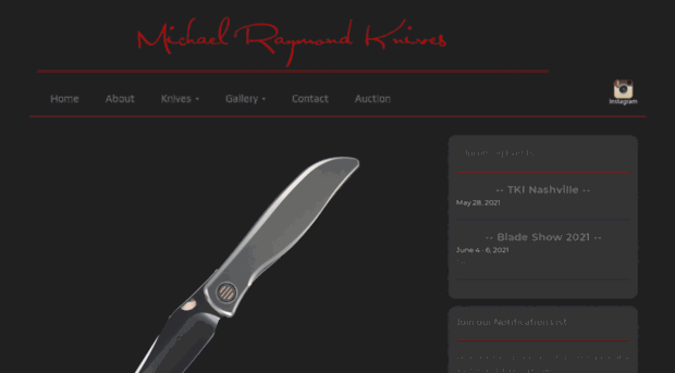 michaelraymondknives.com