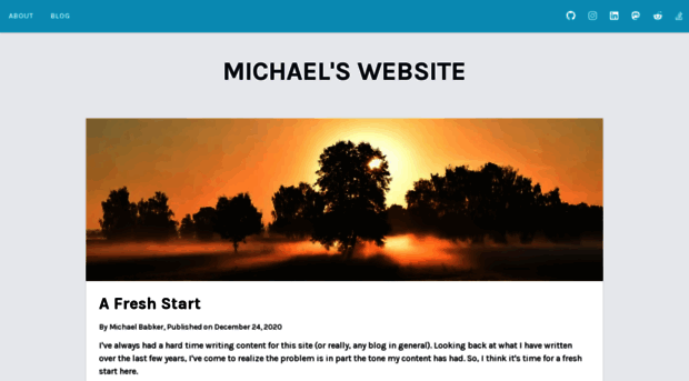 michaels.website