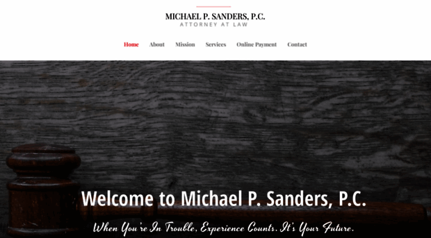 michaelsanderslaw.com