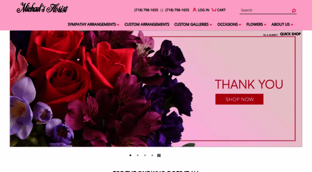 michaelsfloristbronx.com