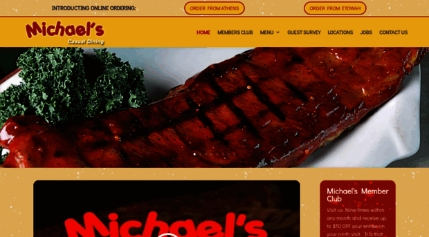 michaelsgreatfood.com