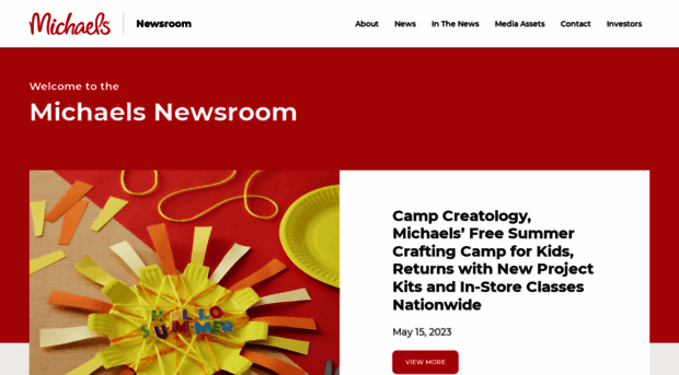 michaelspressroom.com