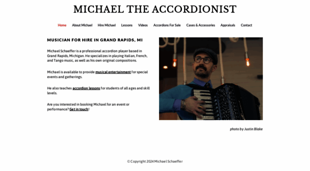 michaeltheaccordionist.com