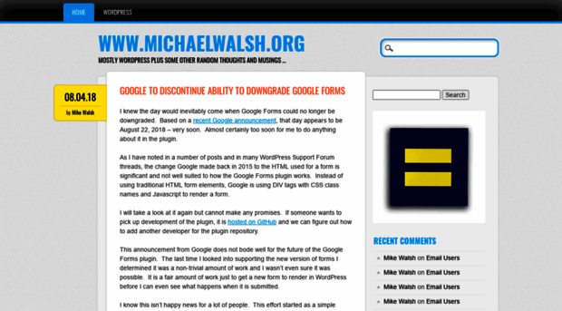 michaelwalsh.org