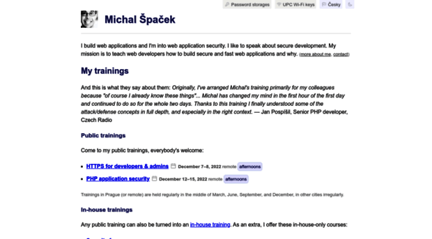 michalspacek.com