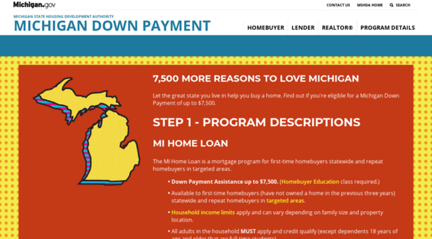 michdownpayment.com