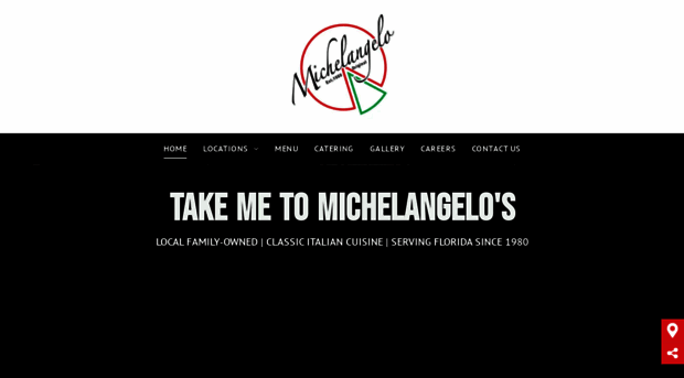 michelangelopizzarestaurant.com