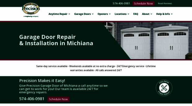 michianagaragedoors.com