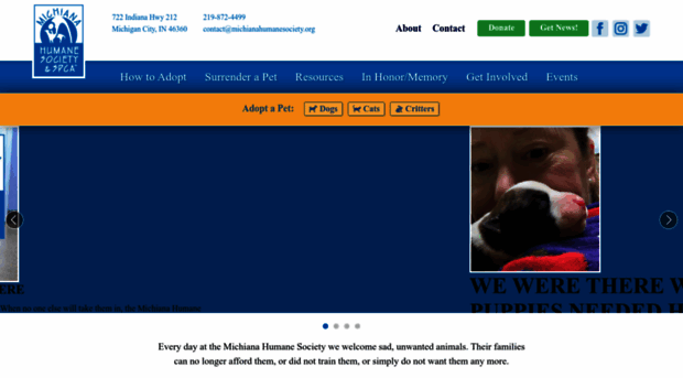 michianahumanesociety.org