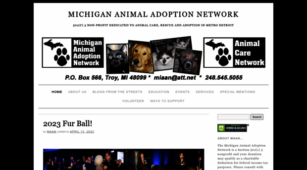 michigananimaladoptionnetwork.org