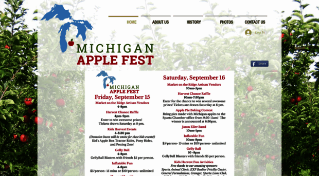 michiganapplefest.com