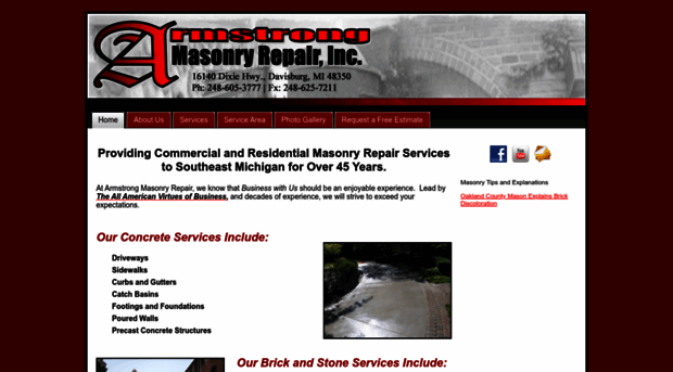 michiganbrickrepair.com