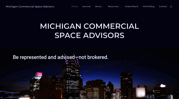 michigancommercialspaceadvisors.com