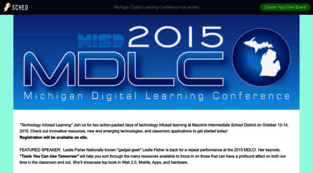 michigandigitallearningconf2015.sched.org