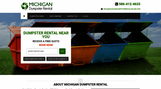 michigandumpsterrentalonline.com