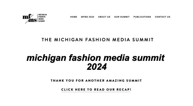 michiganfashionmediasummit.com