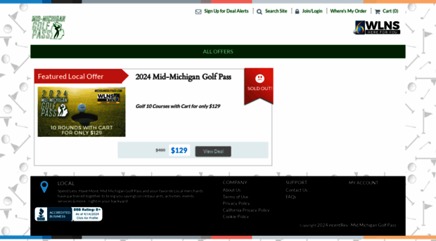 michigangolfpass.com