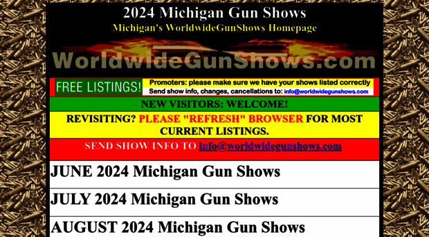 michigangunshows.net