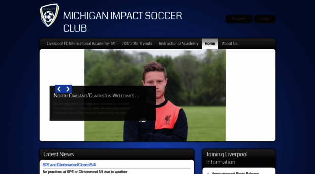 michiganimpactsoccer.com