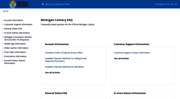 michiganlottery.shelf.io