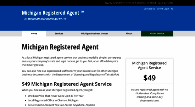 michiganregisteredagent.com