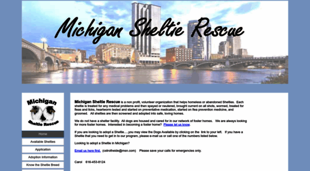 michigansheltierescue.net