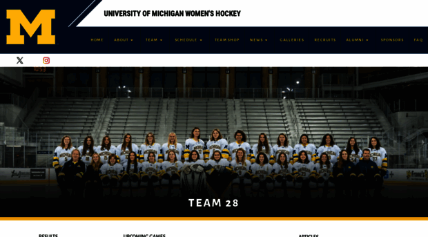 michiganwomenshockey.com