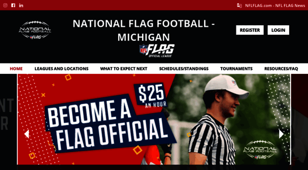 michiganyouthflagfootball.com