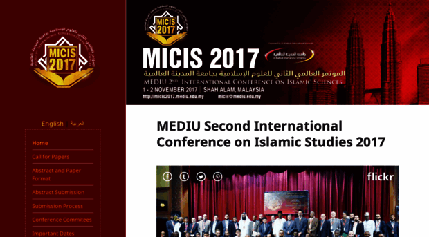 micis2017.mediu.edu.my