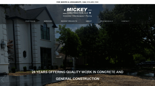 mickeyconstruction.com