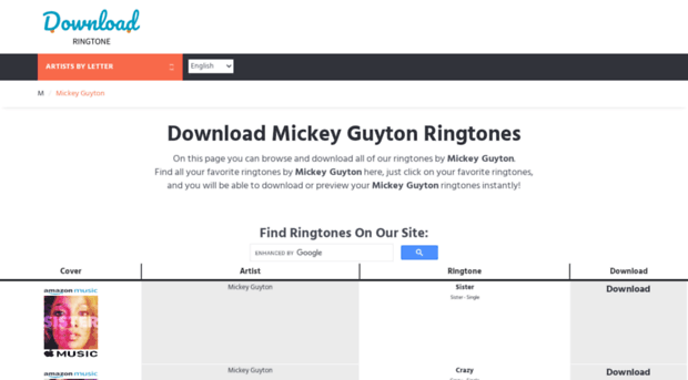 mickeyguyton.download-ringtone.com