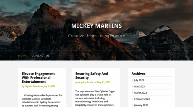 mickeymartins.com