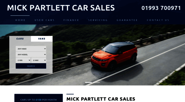 mickpartlettcarsales.co.uk