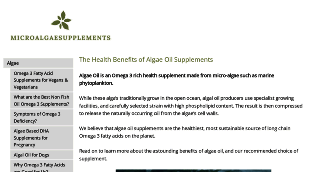 microalgaesupplements.com