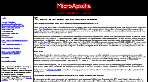 microapache.kerys.co.uk