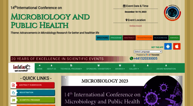 microbiology.euroscicon.com